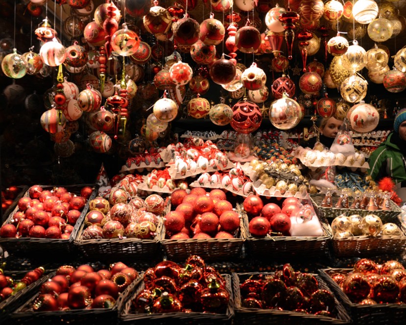 Tenda de boles de decoració a Salzburg