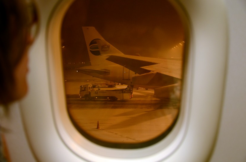 Lo primero que vimos al aterrizar