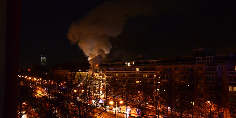 Incendi a Landshuter Allee