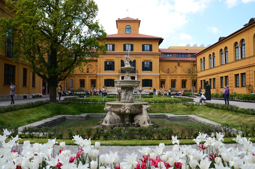 Edifici original de la Lenbachhaus, restaurat