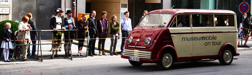 Un Audi histórico, Audi al fin y al cabo, en el desfile de Oktoberfest