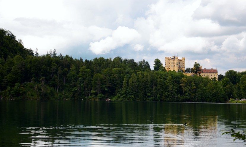 L'Alpsee i el castell de Hohenschwangau