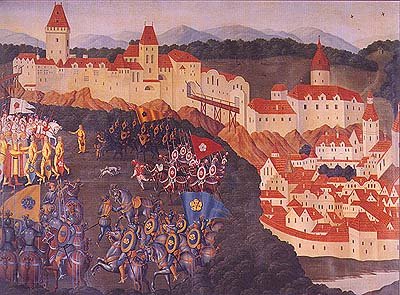 Cesky Krumlov en la Edad Media. /CK TOURISM