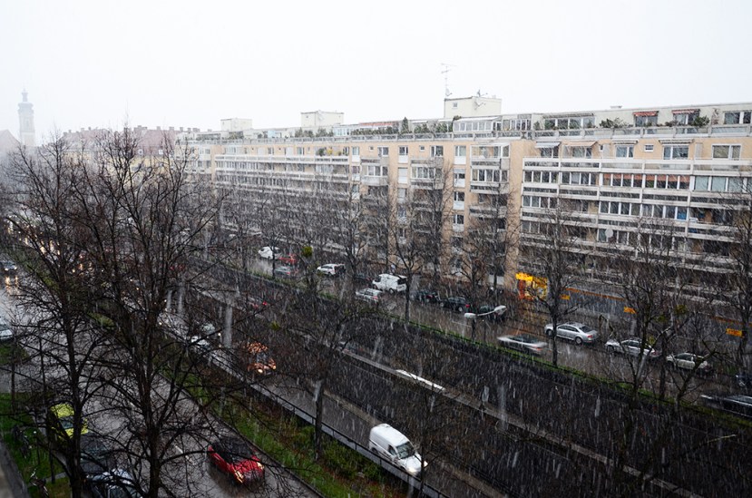 Quatre flocs de neu a destemps