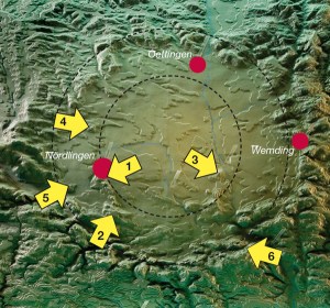 Diferentes partes del Ries. /GEOPARK