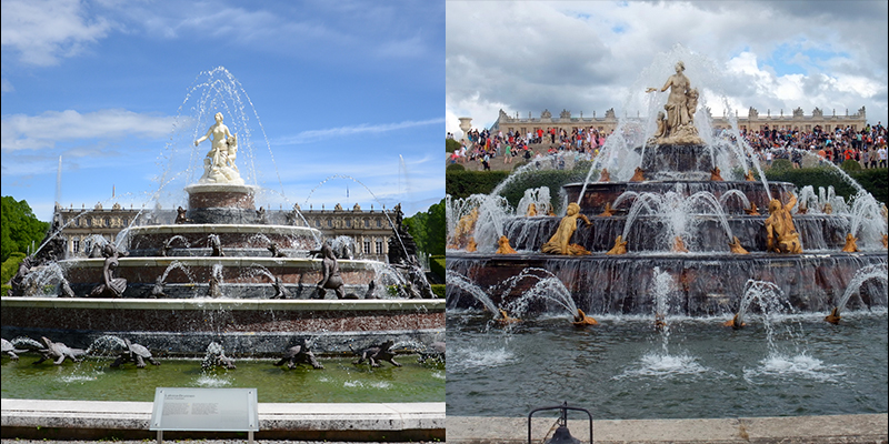 Fuentes de Latone. /FOTO VERSALLES: WEB
