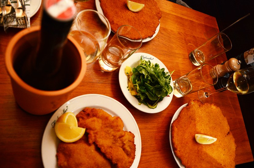 'Schnitzel' en Figlmüller