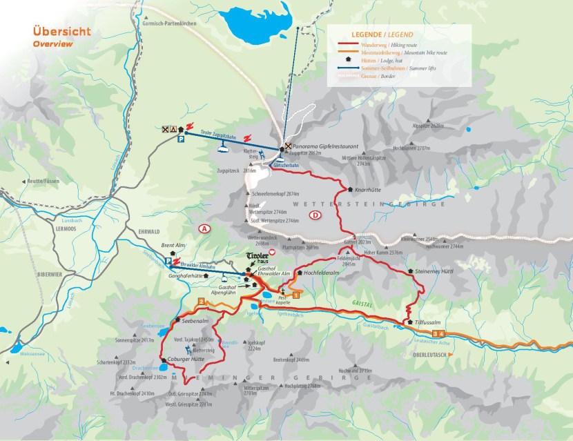 Seebensee Map #rutaBayern: Seebensee | Quadern de Jordi Orts