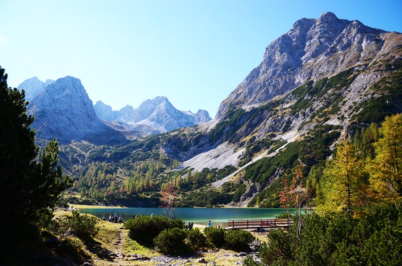 Lago Seeben, en Ehrwald