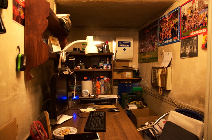 La portería, en algún lugar de Madrid